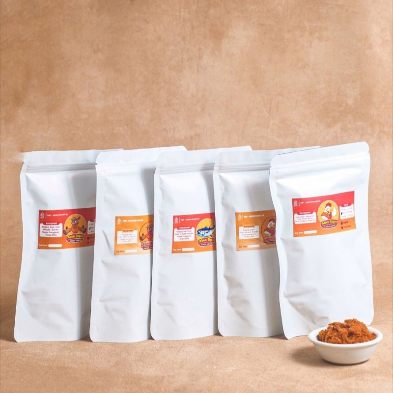 

[PAKET ABON] PAKET HEMAT BELI ABON DAPAT 5 VARIAN | ABON ASLI JOGJA ENAK PEDAS