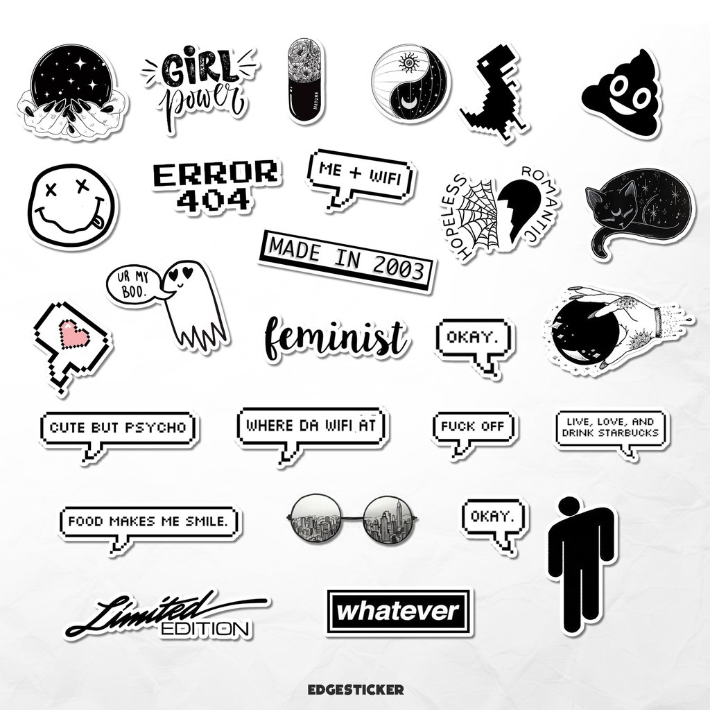 

Aesthetic Sticker Laptop HP