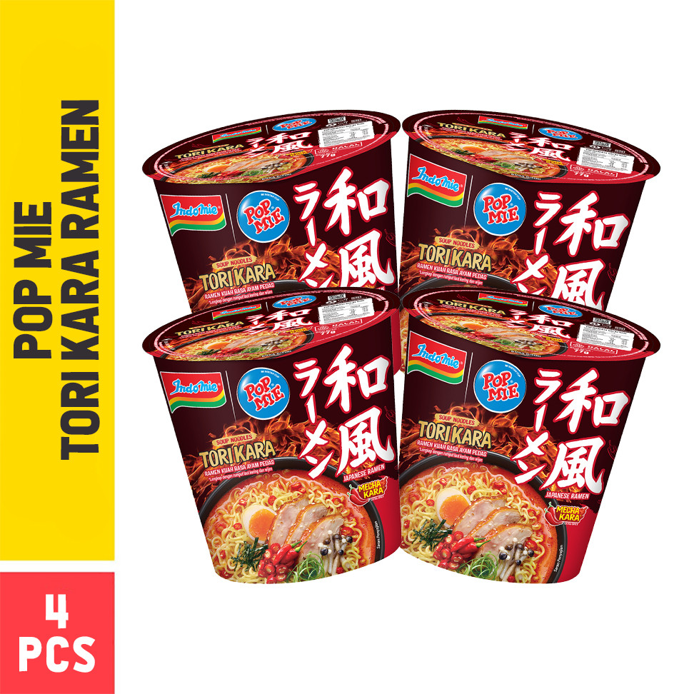 

4 PCS - Pop Mie Tori Kara Ramen 70 Gr