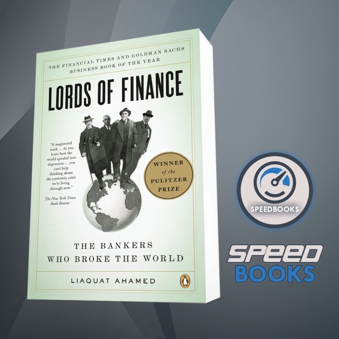 Buku Lords of finance the bankers who broke the world Liaquat Ahamed