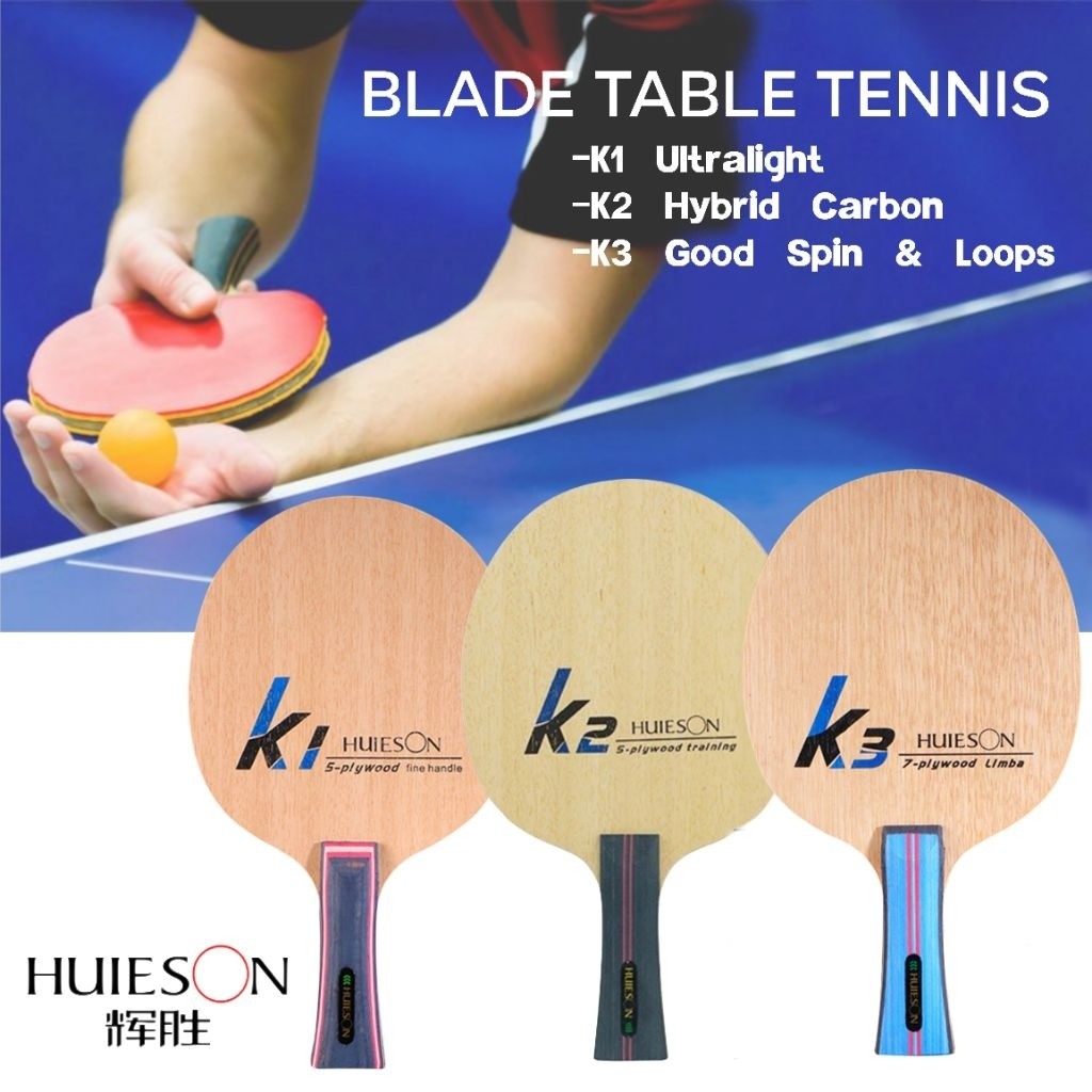 Huieson Bet Kayu K1 K2 K3 Series Ultralight Carbon 7 ply wood