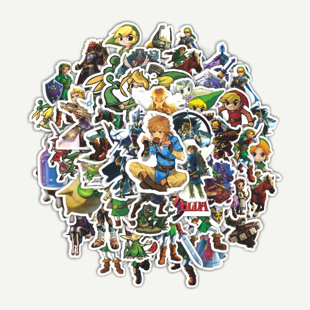 

Sticker Pack Stiker Kartun The Legend of Zelda [Legenda Zelda] | Sticker TUMBLR | Stiker LAPTOP KOPER HELM