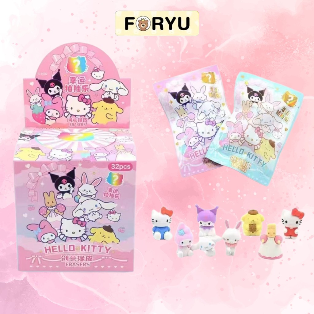 

Foryu Mystery Bag Eraser Penghapus Karakter Animal Lucu Miniature Kids