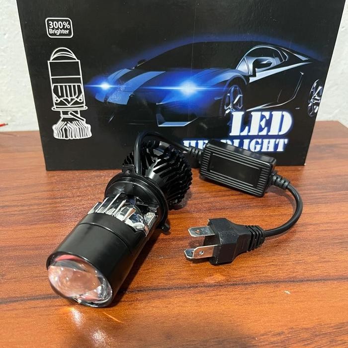 Lampu LED  Y7 Projie H4 Mini Projector Lens Lensa Mobil Motor -  Y7 -H4 - y7 1biji LENS