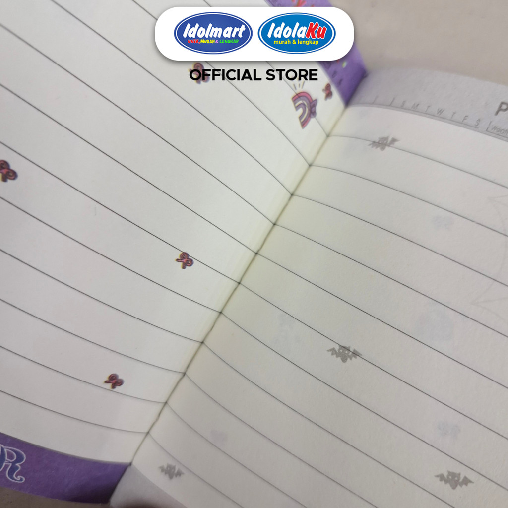 

IDOLMART Notebook Mini Lucu A7 + Pulpen & Dompet Mika Buku Catatan Harian Cute