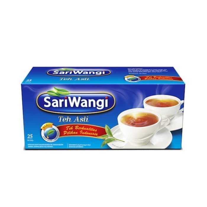 

Teh sariwangi isi 25 kantong