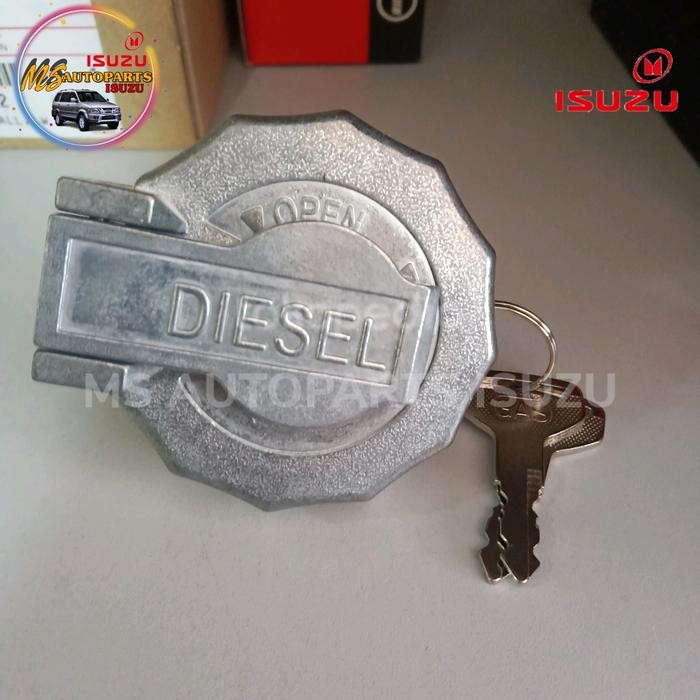 TUTUP TANGKI SOLAR ISUZU TRAGA, ELF NHR DAN NKR ORIGINAL ASLI