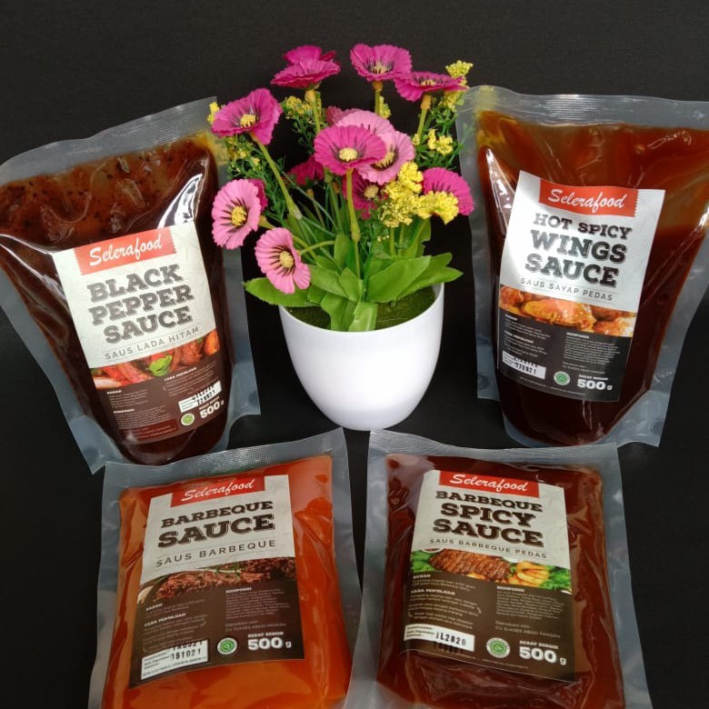 

NEW #PAKET KOMPLIT SAUS Selerafood @500 gr PREMIUM