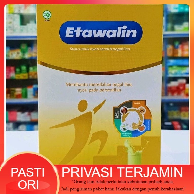 

Etawalin Susu Kambing 200g - Meredakan Pegal linu dan nyeri sendi / ETAWALIN SUSU KAMBING ETAWA ATASI ASAM URAT DAN MASALAH TULANG DAN SENDI 100% ORIGINAL BPOM