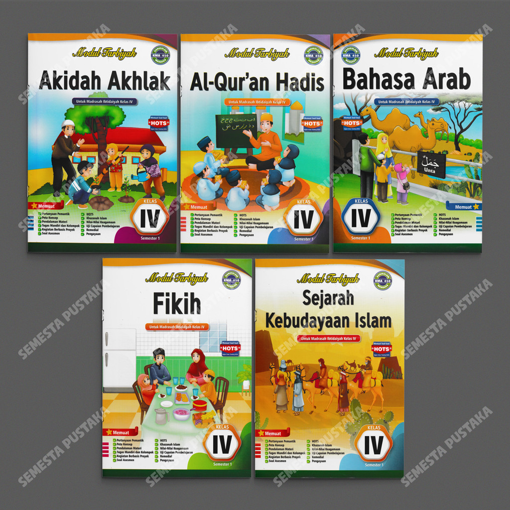 LKS Tarbiyah Kelas 4 MI Semester 1 Kurikulum Merdeka