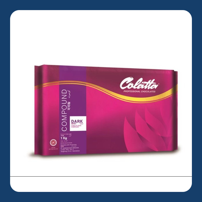 

Colatta Dark Chocolate 1KG / Collata Compound DARK