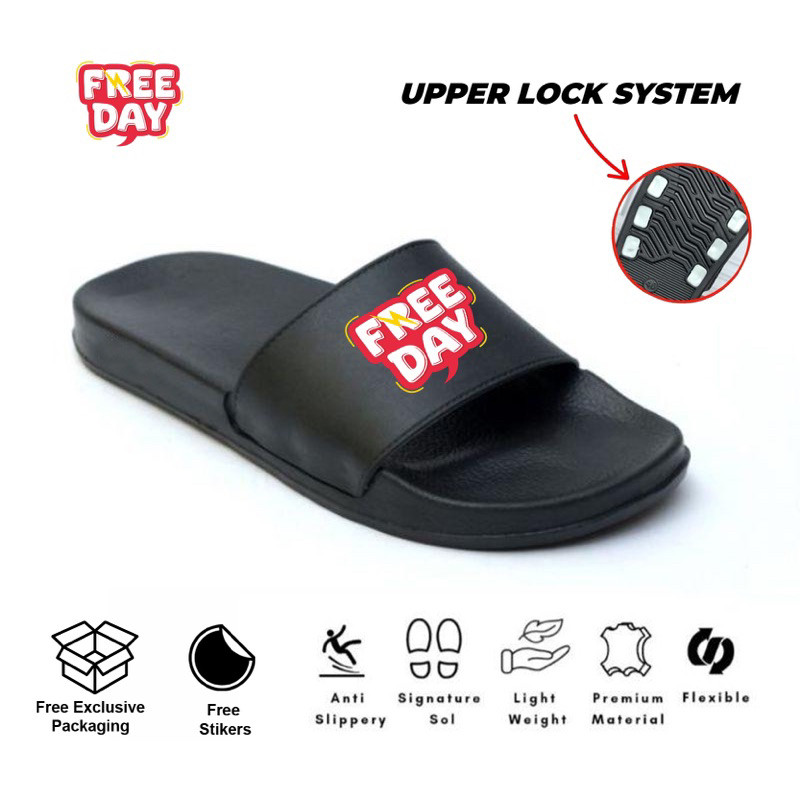 Sandal Slop Pria Wanita Original Sandal Santai Anti Slip Tahan Air Size36_43 Freeday