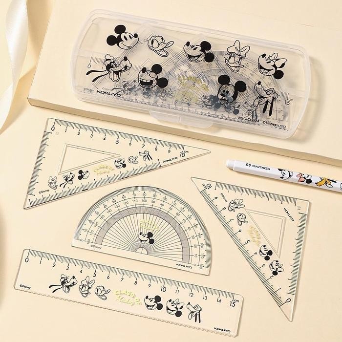 

Ruller / Penggaris Set Mickey Kokuyo 100% Original