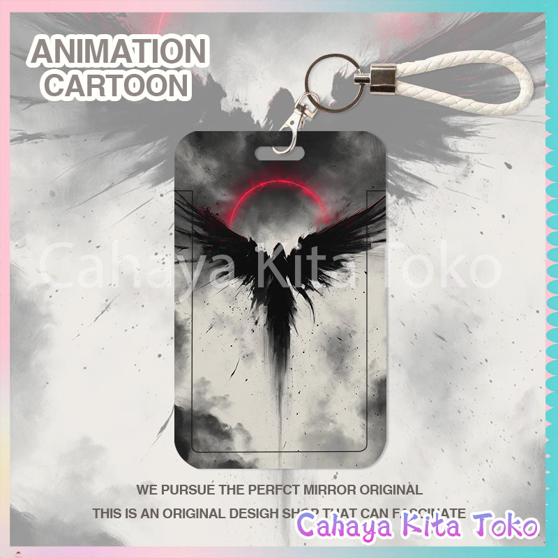 

【Diskon Lebaran】ID CARD HOLDER/SARUNG KARTU/pesanan Hadiah Khusus/SUPPORT HARGA GROSIR/Karakter Anime Hitam Putih