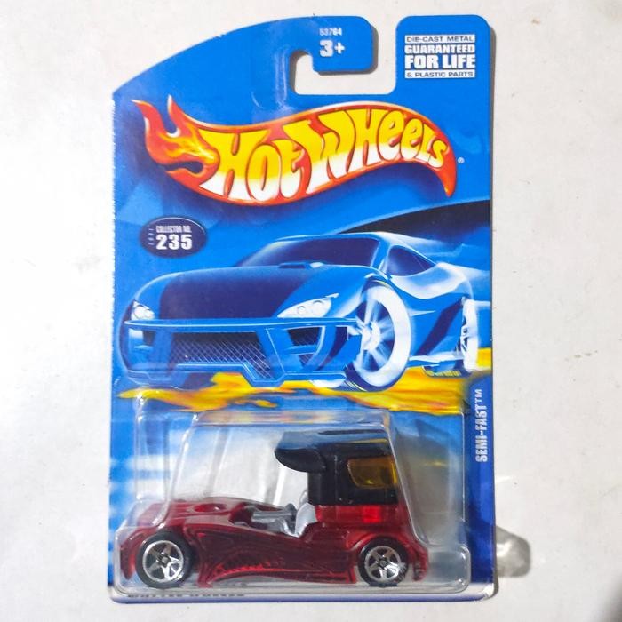 TR99 Hotwheels Hot Wheels Semi Fast merah hitam 2001