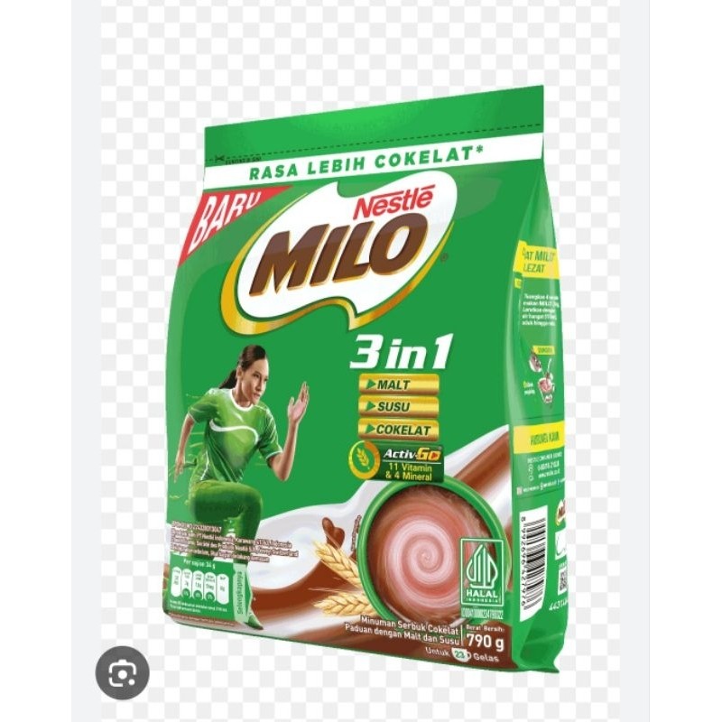 

Milo 3in1 790g Exp Januari 2026
