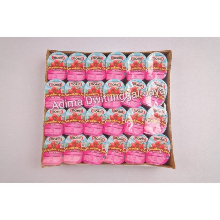 

Morin Strawberry Jam / Selai Strawberry Morin 48's x 14gr - Pack