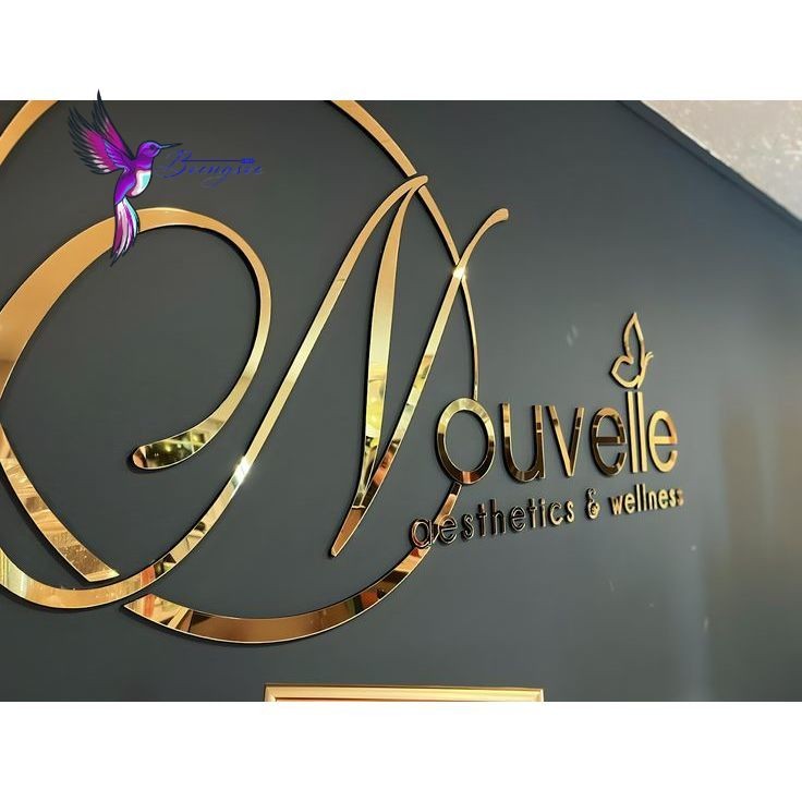 Custom Nama Huruf Akrilik timbul