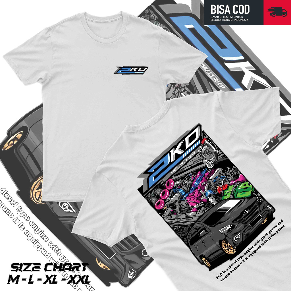 Kaos Innova 2KD Innova Cumi Darat 2KD Powered Kaos Mobil Otomotif