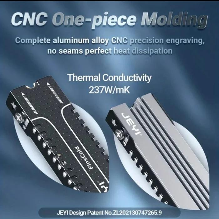 HEATSINK SSD M.2 NVME JEYI JY366
