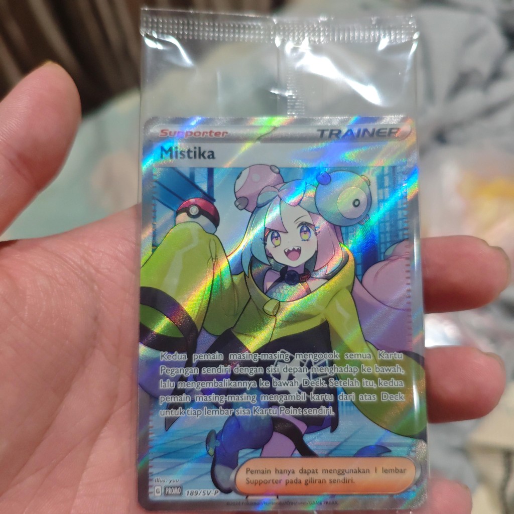 mistika promo 189/sv-p deck taktik TCG pokemon