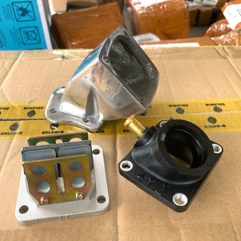 Intake Manipol Kodok Kodokan F1ZR FIZ R FORCE1 ALFA SIGMA SET MEMBRAN RXZ Ukuran 28