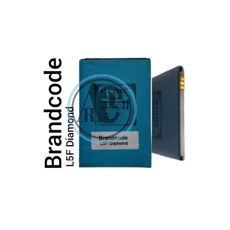 Baterai MCOM for Brandcode L5F Diamond Double Power 5000mAh batere batre batrai battery