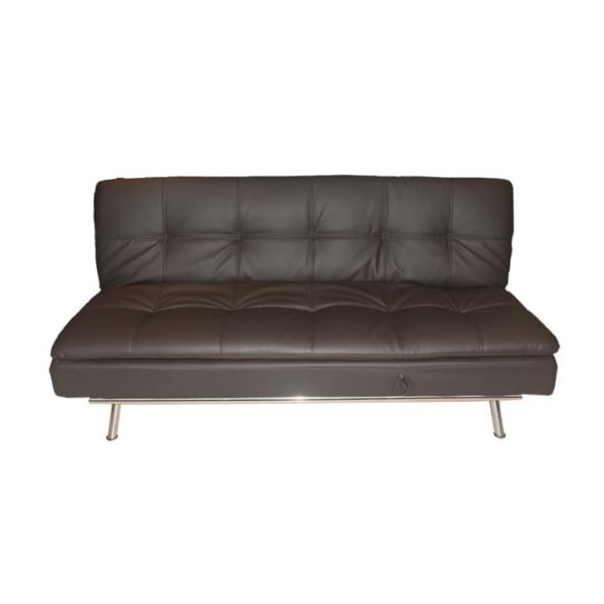 Sofa bed Minimalis INFORMA Dayton Sofa Tidur Kulit 3 Dudukan