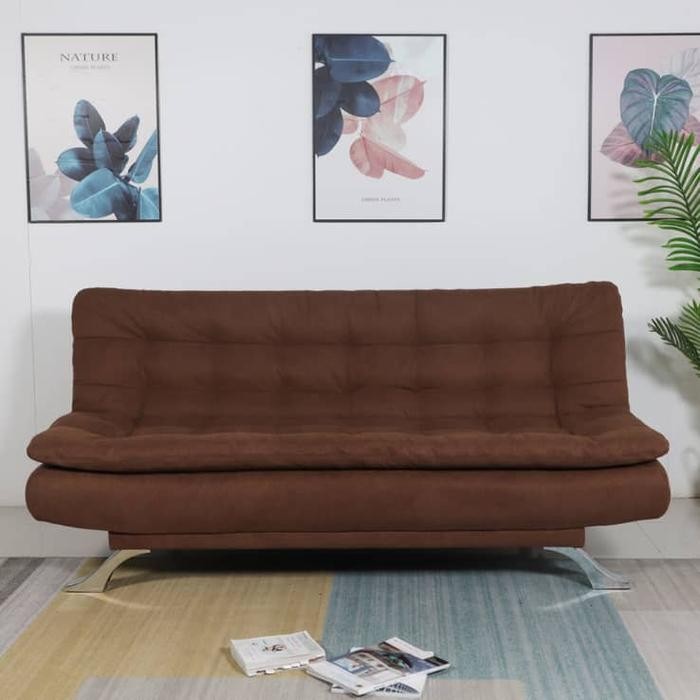 Sofa Bed Minimalis INFORMA Sofa Tidur Fabric Ruang Tamu