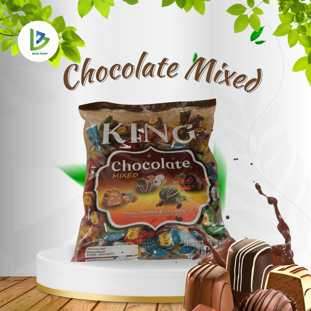 

Coklat arab turki king truffle - King'd Chocolate 1Kg - Mixed