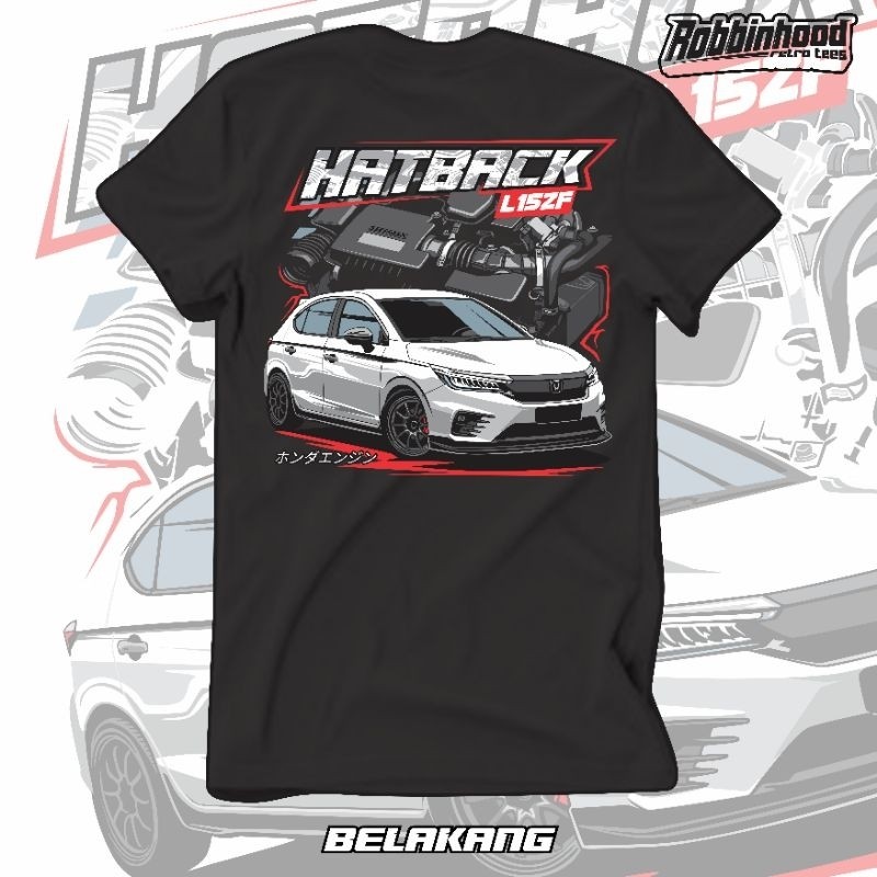 Kaos City Hatback Honda City HB Kaos Combed 30s premium