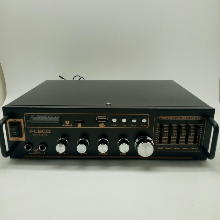 POWER AMPLIFIER FLECO SC-111BT - AMPLIFIER SPEAKER FLECO SC111BT - ERCHIARA SHOP 2000w