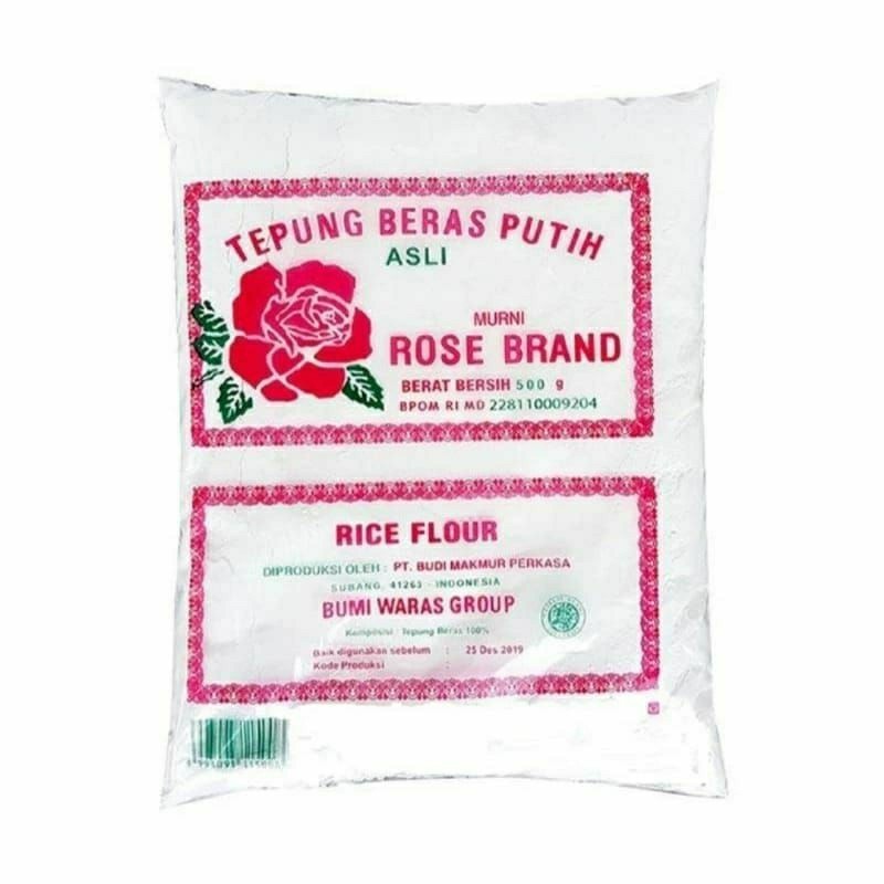 

[Toko Tuman] Tepung Beras Rose Brand Kemasan Praktis 500Gram