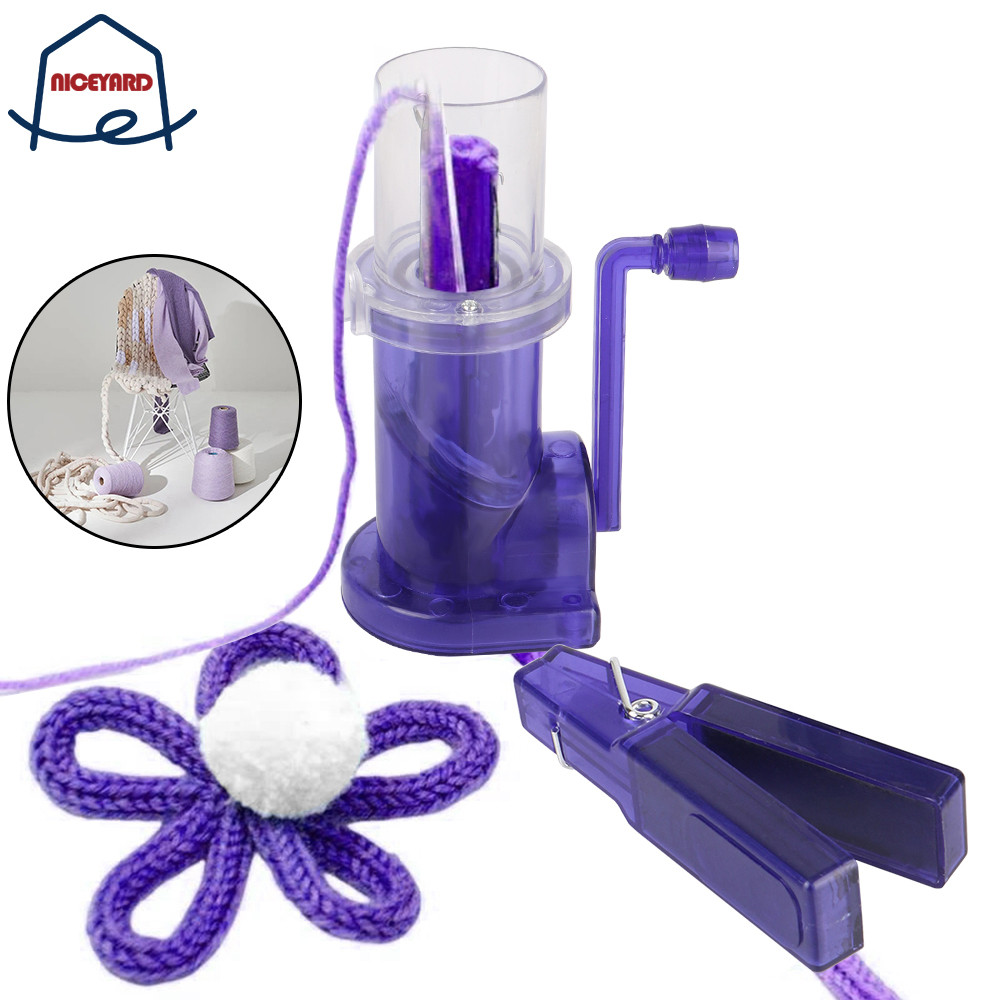 

Creative Knitting Machine Portable Hand-Knitted Craft Bracelet Weave Tool Embellish Hand Knit Loom Spool Knitter