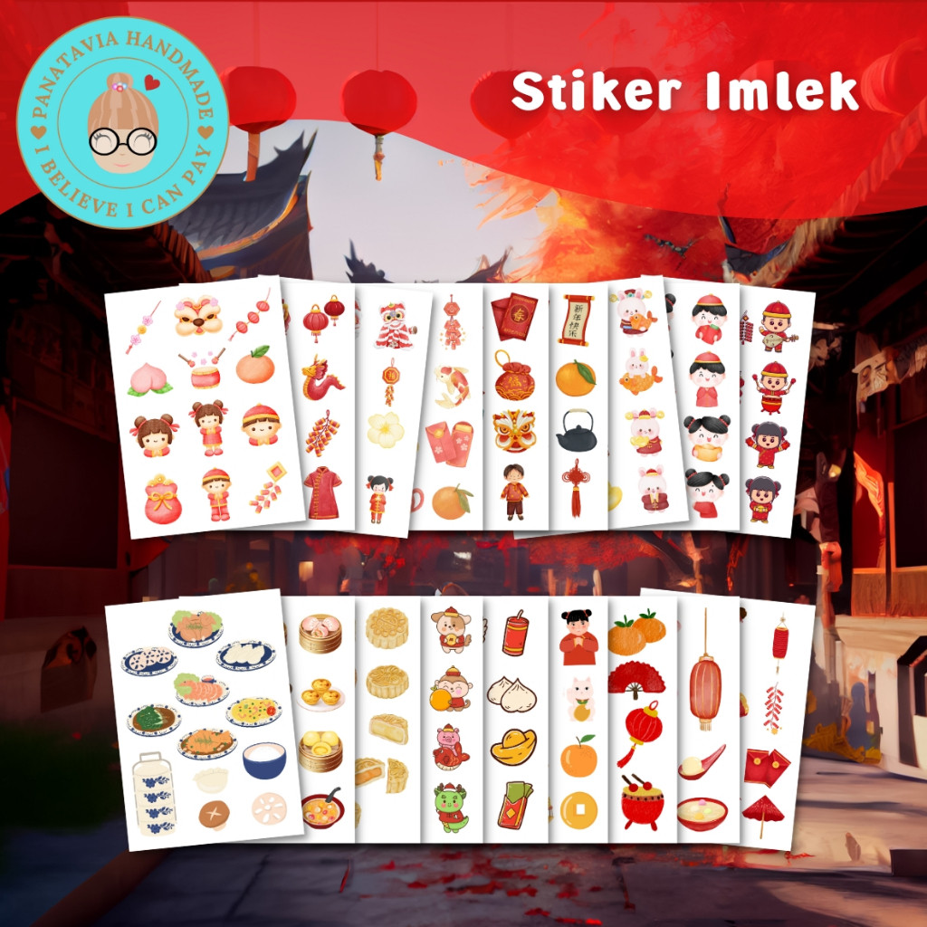 

Stiker Lucu Tema Imlek| Stiker Tahan Air | Stiker tahan Cuaca | Stiker estetik | Stiker Murah
