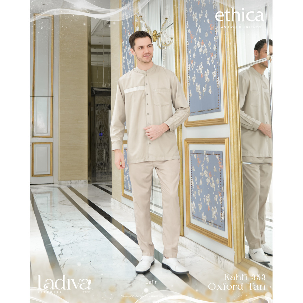 Koko Pria Ethica Kahfi 353 Baju Koko Lengan Panjang Ukuran Dewasa by Ethica