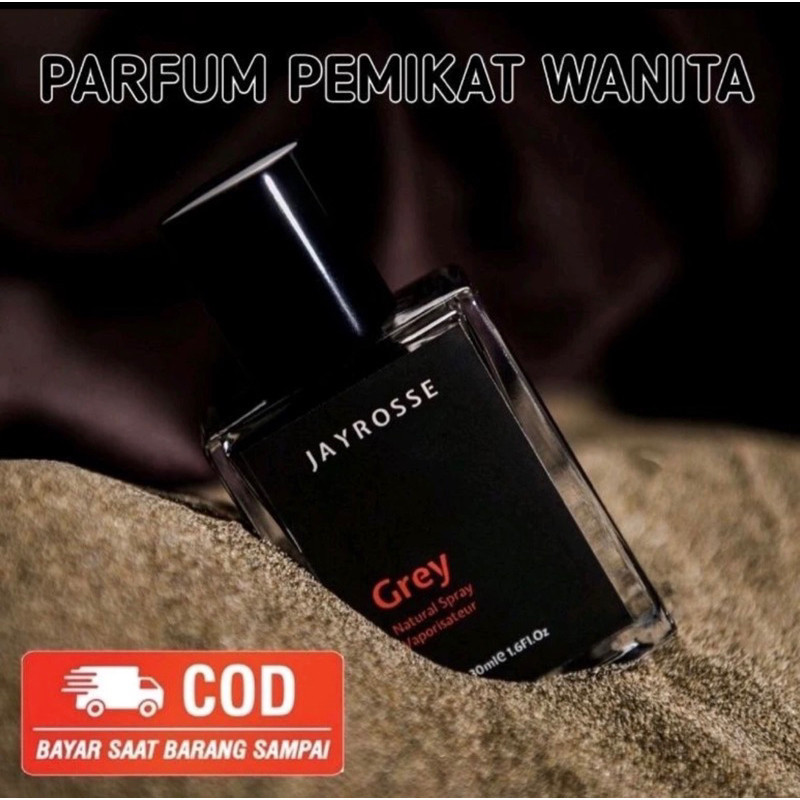 TERMURAH Parfum Viral Pemikat Pasangan Original Jayrosse Jayrosee Jayrose Grey Rouge Noah - Parfum P