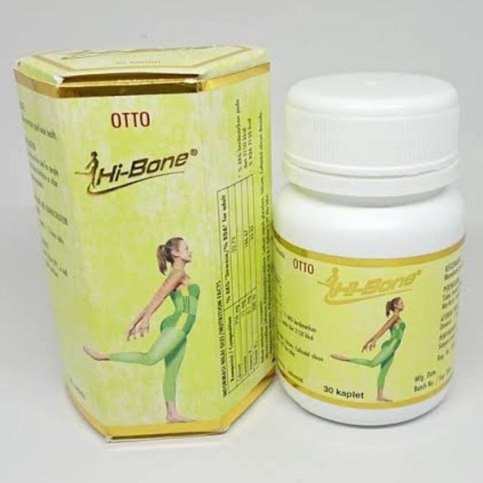 HI-BONE 30 KAPLET / HIBONE KUNING