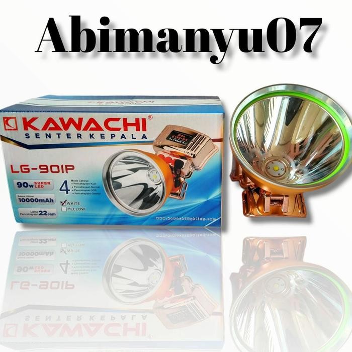 SENTER KEPALA BODY BESAR KAWACHI 90WATT LG-901P CAHAYA PUTIH