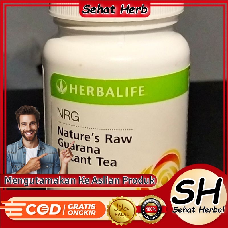 

Nature's Raw Guarana Instant Tea herbalife nrg pembakar lemak ori pelangsing penurun berat badan cepat