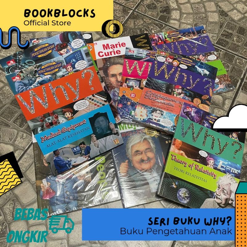 

Buku Komik Pengetahuan Dasar - Seri Buku Why [Part 2]