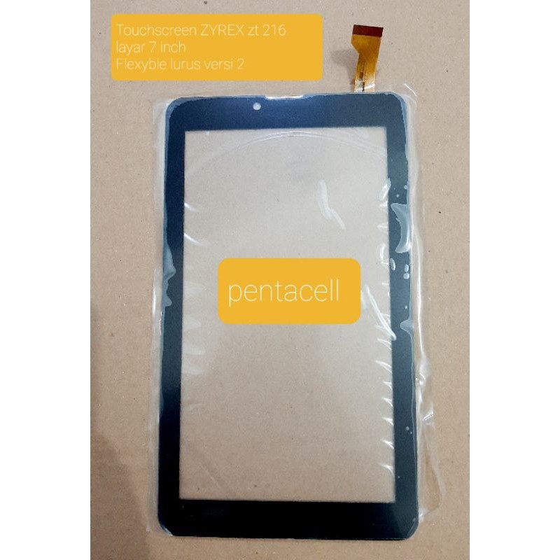 Touchscreen Zyrex ZT 216 dus biru layar 7 inch