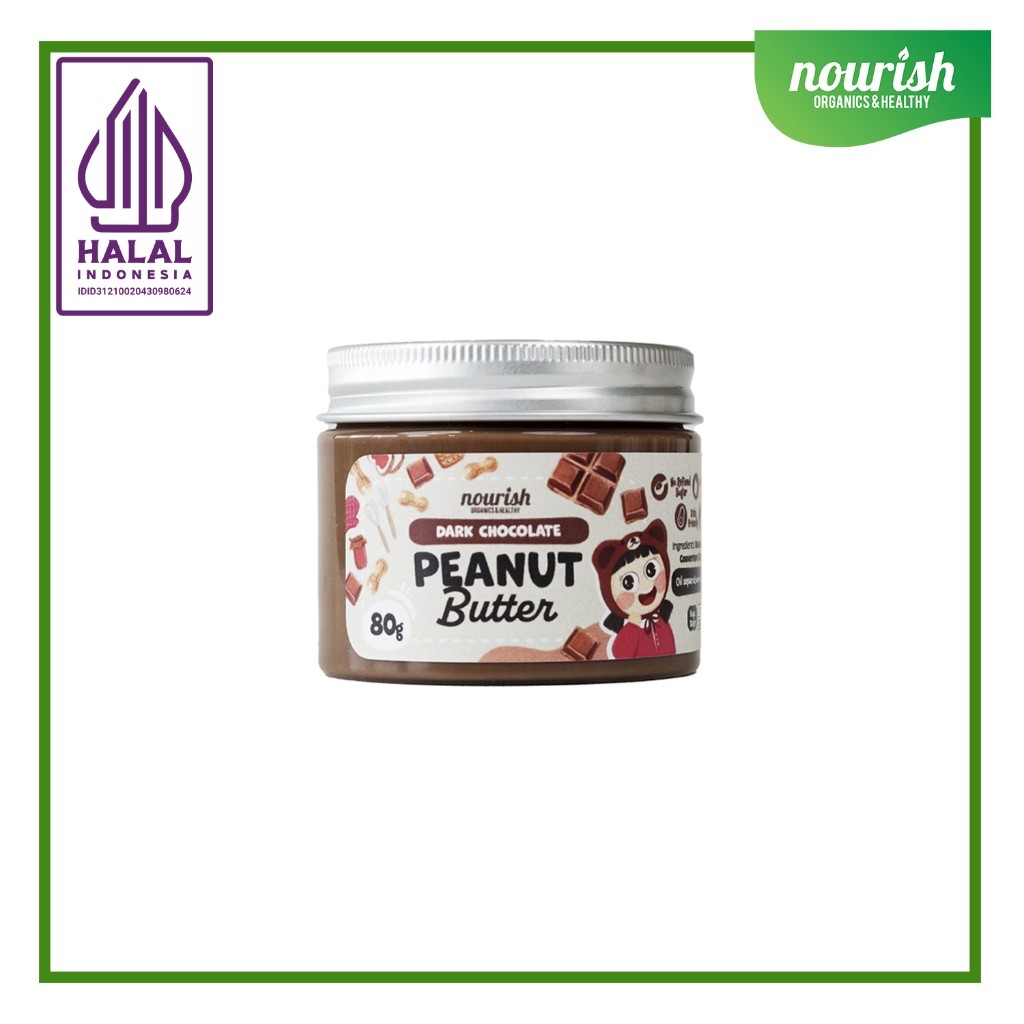 

Nourish Dark Chocolate Peanut Butter - 80 gr