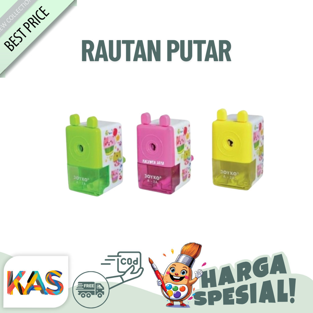 

Rautan Meja Putar Sharpener Joyko A-130 Savana - Satuan