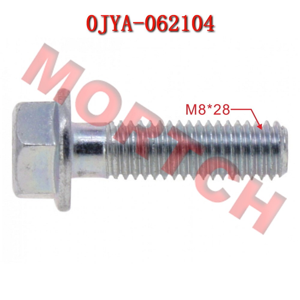 Bolt M8x28 0JYA-062104 CFmoto 191Q CForce 450 191R-E 191S-U6 UForce 625 2V91W-A 800XC 850XC 2V91Y-C 