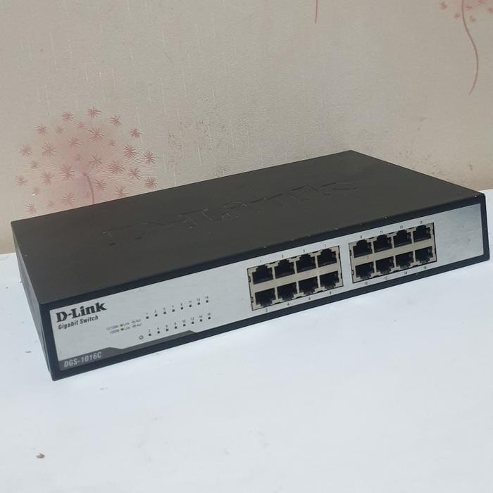 Switch Hub Gigabit D Link 16 Port