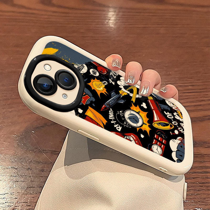 Selamat grafiti Untuk case oppo a16 a57 a77s a3s a15 a15s a60 a17 a17k a54 a5s a53 a7 a12 a58 a96 a7