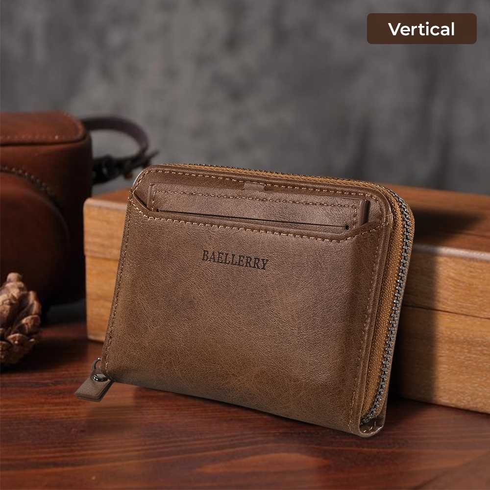 Baellerry Dompet Pria Bahan Kulit - D3124