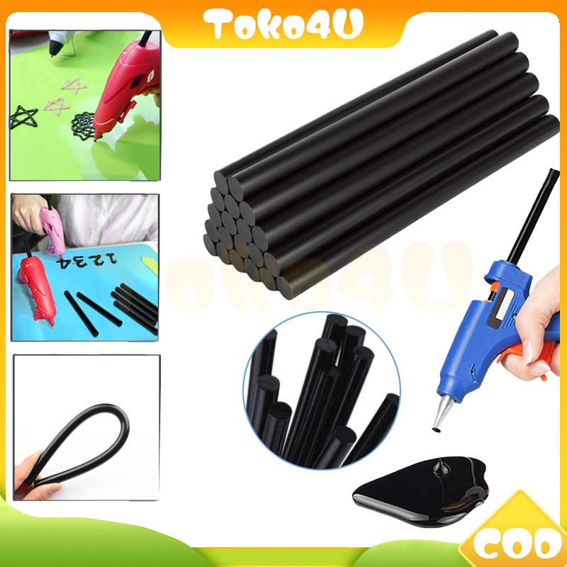 10 pcs lem bakar hitam/ lem bakar hitam jerman stik refil/ lem bakar hitam kecil