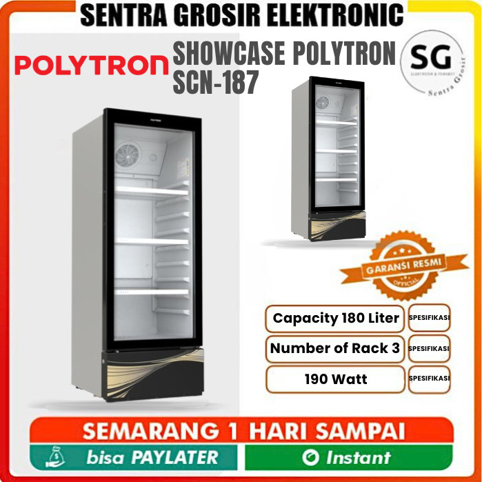 SHOWCASE POLYTRON SCN-187 SCN187 SCN 187 BERGARANSI